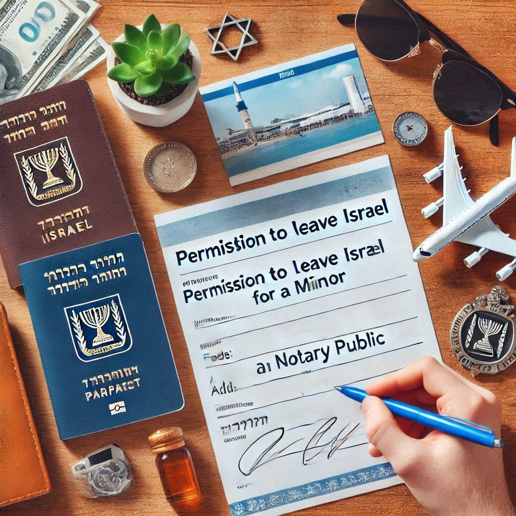 הסכמת הורה ליציאת קטין מהארץ