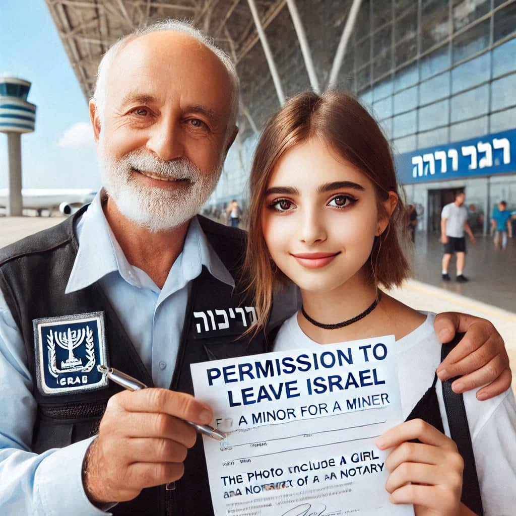 אישור יציאה מהארץ לקטין