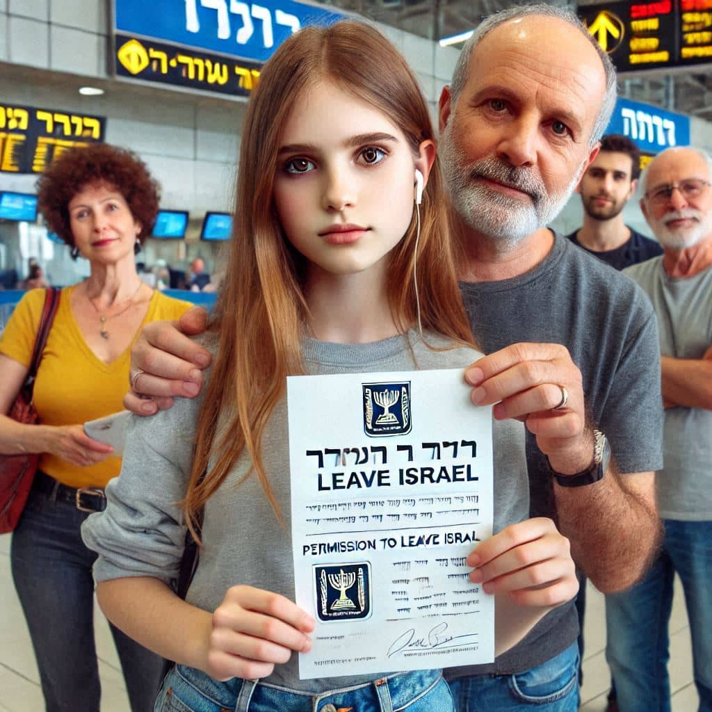 אישור יציאה מהארץ לקטין עם סבא