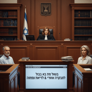 תקדים התרת נישואין אזרחיים